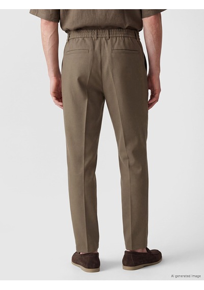 Lcw Vision Kahverengi Regular Fit Erkek Pileli Pantolon