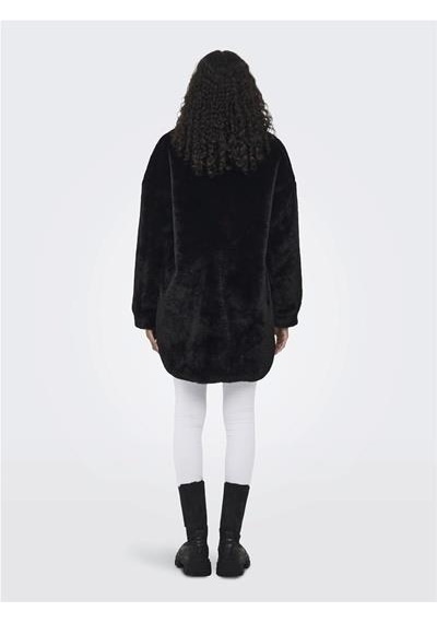 Only Onlvıda Fur Shacket Otw Siyah 001