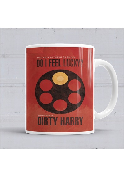 Dırty Harry Kupa Bardak Porselen No36340 Karışık