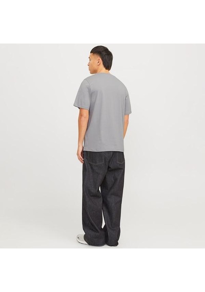 Jack & Jones Jack&jones Corp Logo Ss Erkek Gri Tişört Gri