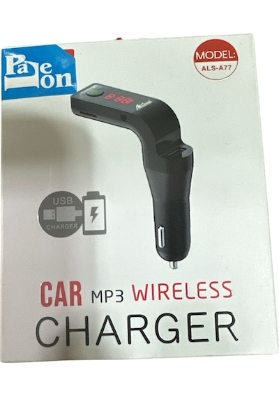 Bluetooth Lu Araç Mp3 Çalar & Çakmaklık Wireless Fm Transmitter Usb Şarjlı