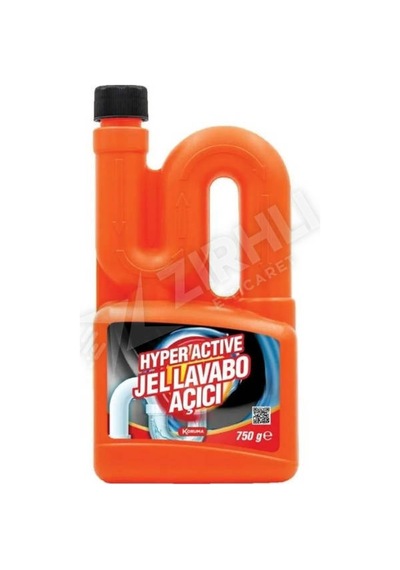 5 Adet Koruma Hyper Active Lavabo Açıcı Jel 750 Ml Diğer