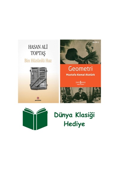 Bin Hüzünlü Haz + Geometri + Dünya Klasiği Hediye