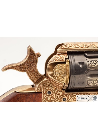 Denix-cal.45 Peacemaker Revolver 4,75", Usa 1873-jdnxm-1280-l