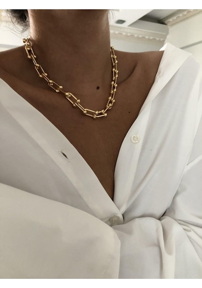 Takidukkani Moda Bayan Zincir Kolye (2Renk Seçeneği) Bbk13