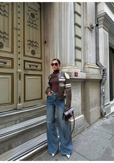 Meecy Tint Yeşili Kadın Wide Leg Jean Yüksek Bel Palazzo Likralı Esnek Kot Pantolon Mavi Mavi Meecy Tint Yeşili Kadın Wide Leg Jean Yüksek Bel Palazzo Likralı Esnek Kot Pantolon Mavi Mavi