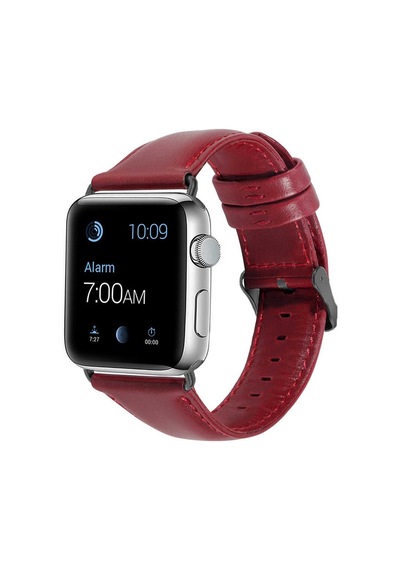 Watch Ultra 49mm Kordon Luxury Leather Deri Strap Kayış-no3