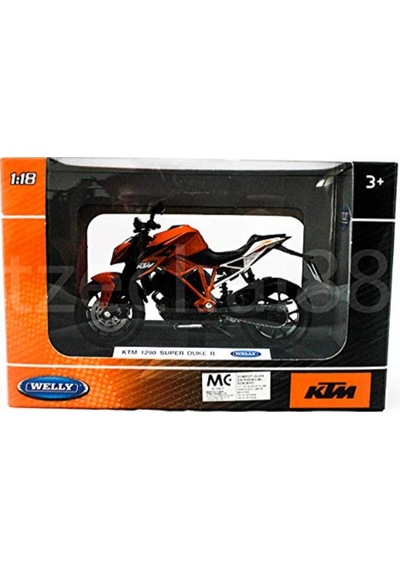 Welly 1:18 Ktm 1290 Super Duke R Model Motorsiklet