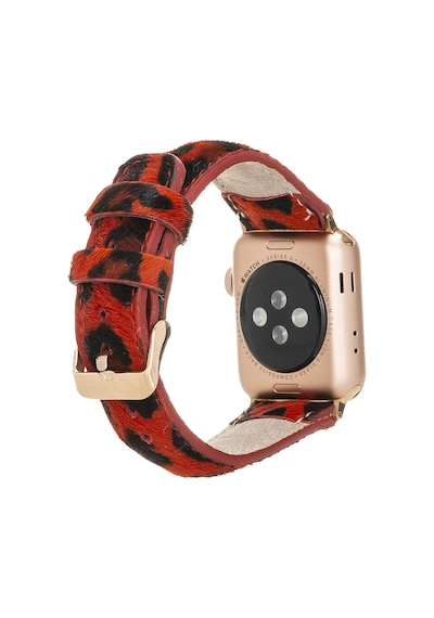 Apple Uyumlu  Watch Deri Kordon 42-44-45mm LEO55N