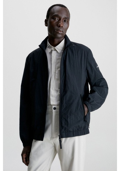 Calvin Klein Kolej Yaka Bomber Mont Siyah