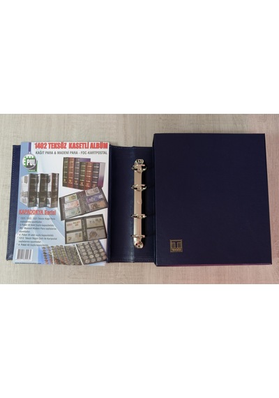 Kasetli Albüm Kağıt Para Madeni Para Fdc Kartpostal İçin-l