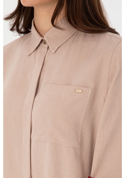 U.s. Polo Assn.  Kadın Camel Elbise Dokuma 50317615-vr015