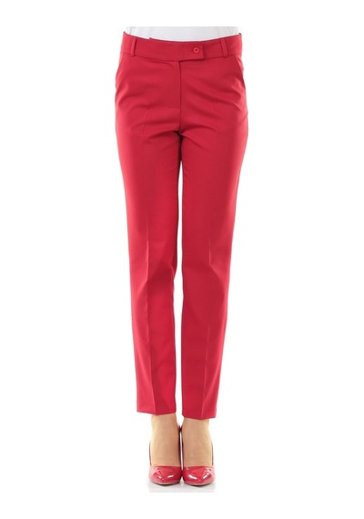 Soralline Kadın Pantalon 1673 Kırmızı Kırmızı