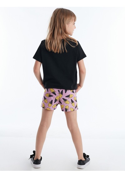Dream Cream Kız Çocuk T-shirt Şort Takım