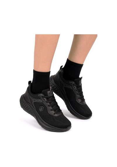 Mcdark 1938 Triko Malzeme Sneaker Ayakkabı Siyah
