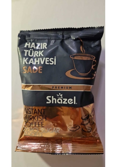 Shazel Hazır Türk Kahvesi Sade 100 Gr Türk Kahvesi