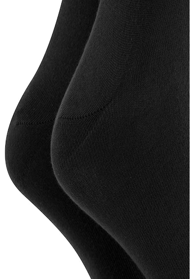 Ozzy Socks 12 Çift Siyah Viskon Dikişsiz Erkek Soket Çorap Siyah