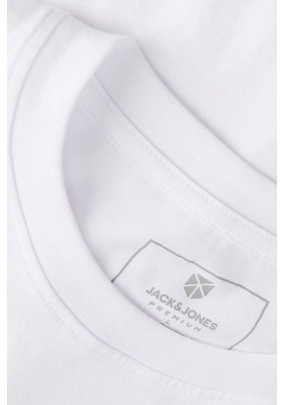 Jack & Jones Erkek T Shirt 12298342 Beyaz