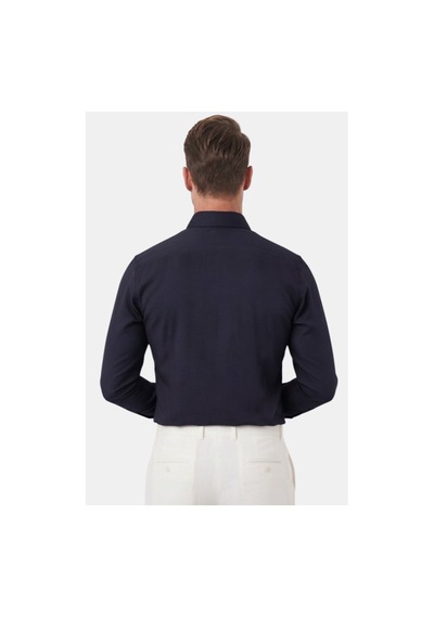 Deepsea Lacivert Slim Fit Kolay Ütülenebilir Açık Dik Yaka Likralı Erkek Gömlek 2602615 Deepsea Lacivert Slim Fit Kolay Ütülenebilir Açık Dik Yaka Likralı Erkek Gömlek 2602615