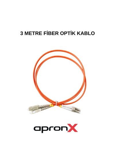 3 Metre Sc-lc Mm Om2 50/125 Dx Patch Kablo Patch Cord Apx-pc20311