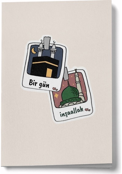 Bir Gün İnşaallah Mini Defter Çok Renkli