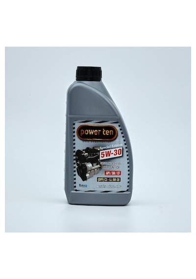 Power Ten 5w30 Partiküllü Motor Yağı 900 ML 15 Adet 1 Koli
