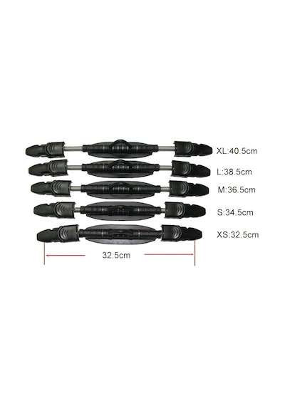 KRAKEN Palet Kayışı Çelik Yaylı Plastik Tokalı Çift Siyah
