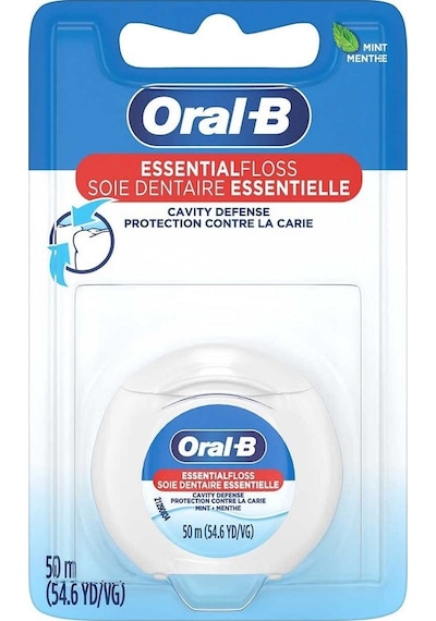 Oral-b Essential Floss, Mumlu, Nane, 54 Yard 50 M