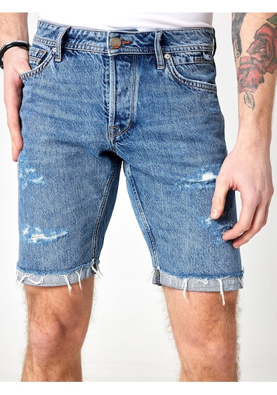 LOFT Regular Fit Erkek Şort Lf2032730 Q1.v1 Denim