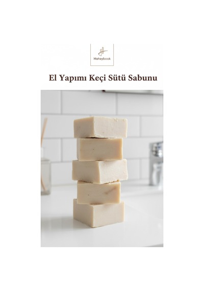 Keçi Sütü Sabunu 6 Adet Doğal Peeling Doğal