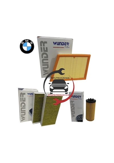 Bmw X1 F48 16d-18d-18i-20d-20i Filtre Bakım Seti