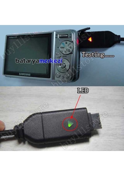 Samsung Uyumlu Fotoğraf Makinası Kablosu C3 C7 SUC C7 SUC C3 PL55 WB5000