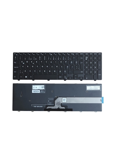 Dell Uyumlu Inspron 15-3551 15-3567 15-3878 Notebook Klavye (Siyah Tr) - 555189730