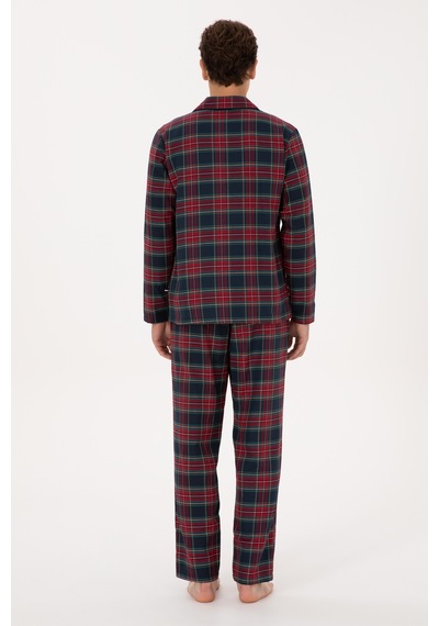 U.s. Polo Assn. Erkek Bordo Pijama Takım 50318614-vr014 Bordo