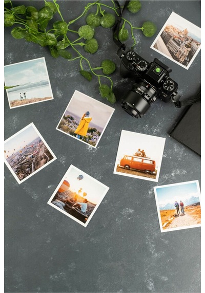 Kişiye Özel Premium Fotoğraf Baskısı 50 Adet Kare 10x10 Cm