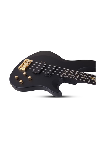Schecter Johnny Christ Signature Bas Gitar Mat Siyah