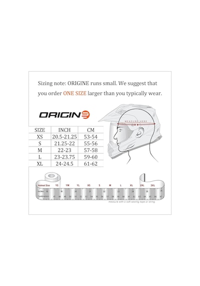 Origine Hero MX Cross Kask Siyah - Beyaz
