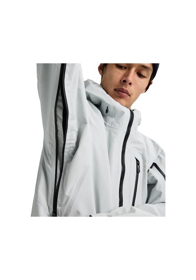 Burton Burton Cyclic Gore Tex 2l Jacket Erkek Gri Snowboard Ceketi 27587