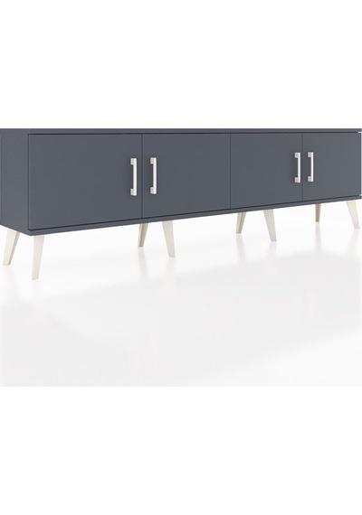Arges Tv Ünitesi 2 Raflı 4 Kapaklı 176x30x51 Antrasit-antrasit/aytaşı Antrasıt/aytası Arges Tv Ünitesi 2 Raflı 4 Kapaklı 176x30x51 Antrasit-antrasit/aytaşı Antrasıt/aytası