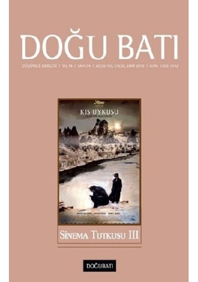 Doğu Batı Düşünce Dergisi Sayı 74 - Sinema Tutkusu 3