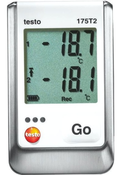 Testo 0572 1752 175t2 2 Kanallı Sıcaklık Veri Kaydedici, Dahil