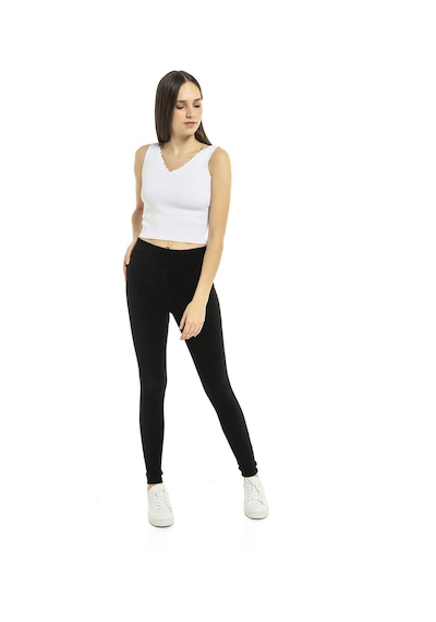 Noblestyle Fitilli Kadife Taytsiyahxl Siyah