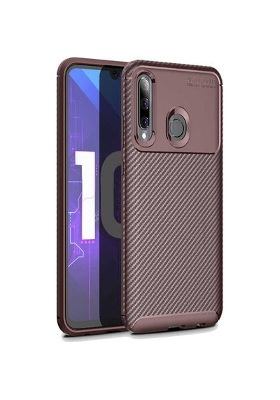 Huawei Honor 20 Lite Kilif Silikon Esnek Karbon Görünümlü Negro 404019901