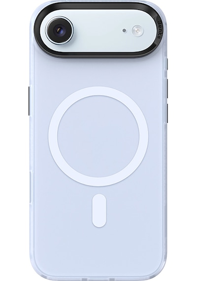 Apple Uyumlu iPhone 17 Air  Kılıf M-safe Şarj Özellikli Benks Lucid Armor Magnetik Kapak Açık Mavi Açik Mavi