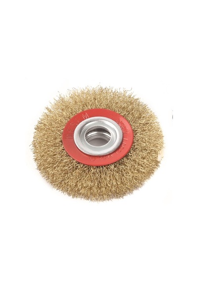 Meşem 4042 Dairesel Çelik Tel Fırça 150 Mm