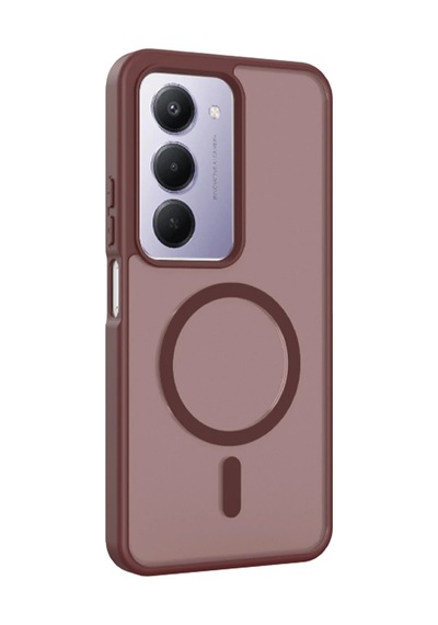 Joko Xiaomi Redmi 15 4g Jota Magsafe Kapak - Bordo 0.2M-Çok Renkli