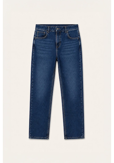 Defacto Straight Fit İndigo Erkek Jean Pantolon H2970ax/nm34
