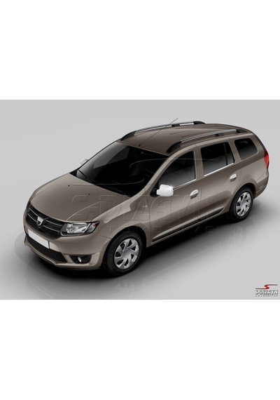 S-Dizayn  Dacia Logan Mcv Krom Cam Çıtası 4 Prç 2013-2020