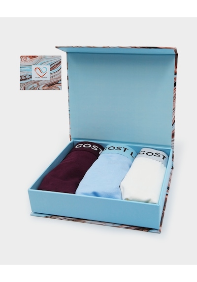 - Mood Kadın Slip 3 Lü Paket Çok Renkli Çok Renkli