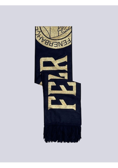 Fenerium Fenerbahçe Lacivert Gold Fenerbahçe Unisex Dokuma Atkı Fb Laci Yeni